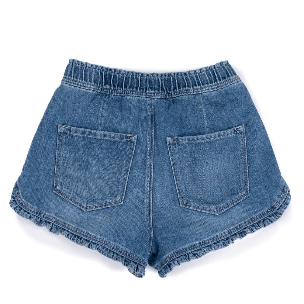 Kancan Ruffle Hem Shorts - Picture 3 of 13